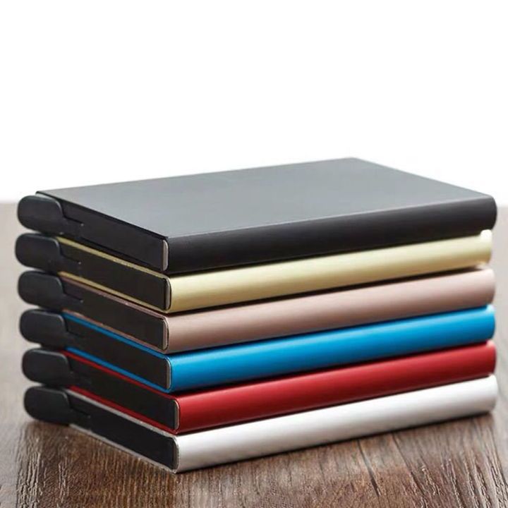 SFHDF Slim Creative Card Box Pocket Case Minimalist Card Package Porte ...