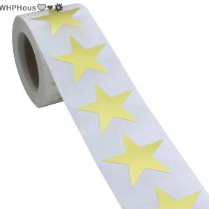 WP💓💛💖 500 Labels Stickers Star Shape of Gold Stickers Seal Labels For Package