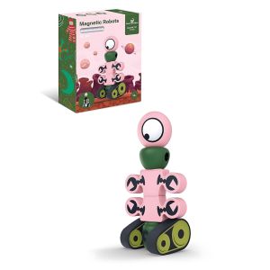 [KST] Mainan Robot Magnet Edukasi Bongkar Pasang Motorik Logika Anak Laki Laki Kado Ulang Tahun