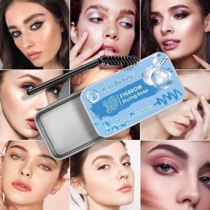 Philippines no.1 kiss beauty Eyebrow Styling Cream Colorless Long Lasting Natural Eyebrow Soap