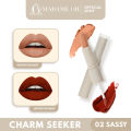 MADAME GIE CHARMSEEKER 2IN1 OMBRE LIPSTICK LIPCREAM MATTE FINISH LIP MATTE. 