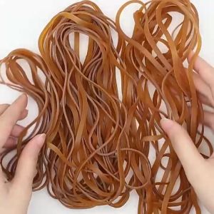 WH Elastic Rubber Bands Office Stretchable Sturdy Rubber Elastics Band Width 4mm 6mm 8mm 10mm 12mm 15mm 20mm Thickness 1.5mm High-Quality Perimeter 120~600mm