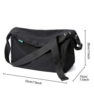 MOYYI Simple Practical Leisure Men Messenger Bags Male School Sports Crossbody Shoulder Bag Waterproof Designer Heren Crossbag
