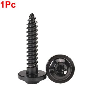 DIVATEN Titanium Self Tapping Screw GR5 M4 M5 Titanium Fastener Rust Proof Torx Drive Motorcycle Screw