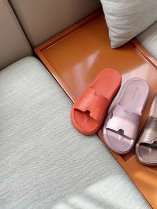WomenS Summer 2026 New Indoor Home Bathroom Non-Slip Thick-Soled Sandals