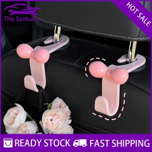 Samurry ✨Hot Sale✨ Móc treo sau lưng ghế ô tô móc lưu trữ thắt nơ thời trang đa chức năng móc lưu trữ trở lại phụ kiện nội thất