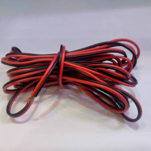 สายไฟดำ-แดง 0.3 50 เมตร 12 / 24V สายไฟ DC ดำแดง ขนาด 2 X 0.3