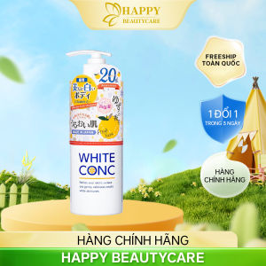 Sữa Tắm Dưỡng Trắng Da Chiết Xuất Yuzu White Conc C2 Body Yuzu Scent 600mL