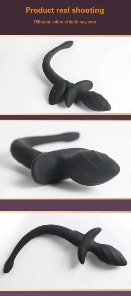 vibrating dog tail butt plug Tracy's Dog Carl Vibrating Butt Plug | Extra Large main image 1