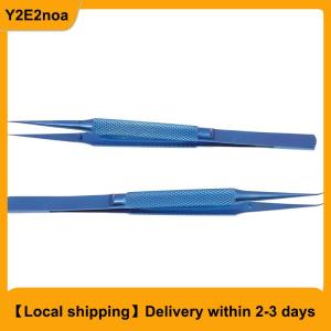 【Local shipping】 Titanium alloy tweezers repair tool 0.15mm edge precision fingerprint tweezers