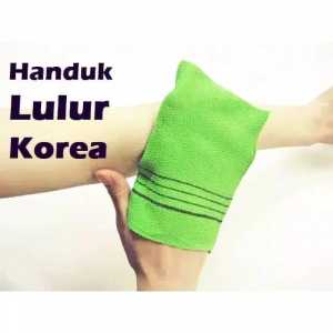 NASIUDUK HANDUK LULUR peluntur daki pengosok punggung handuk korea mengangkat sel kulit mati H002
