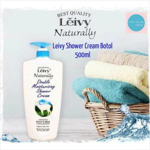LEIVY NATURALLY DOUBLE MOISTURISING SHOWER CREAM 500ml