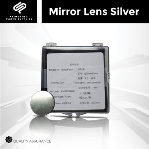 PPS CO2 Laser Silver Coated Reflective Mirror Lens Dia 25mm THK 3mm