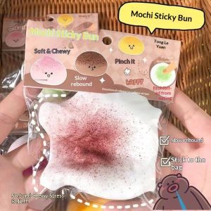 Bonnie Cathy Đồ chơi nhũn đáng yêu với chất gel mềm mịn và các hạt màu sắc rực rỡ giúp giảm căng thẳng và vui chơi giải trí