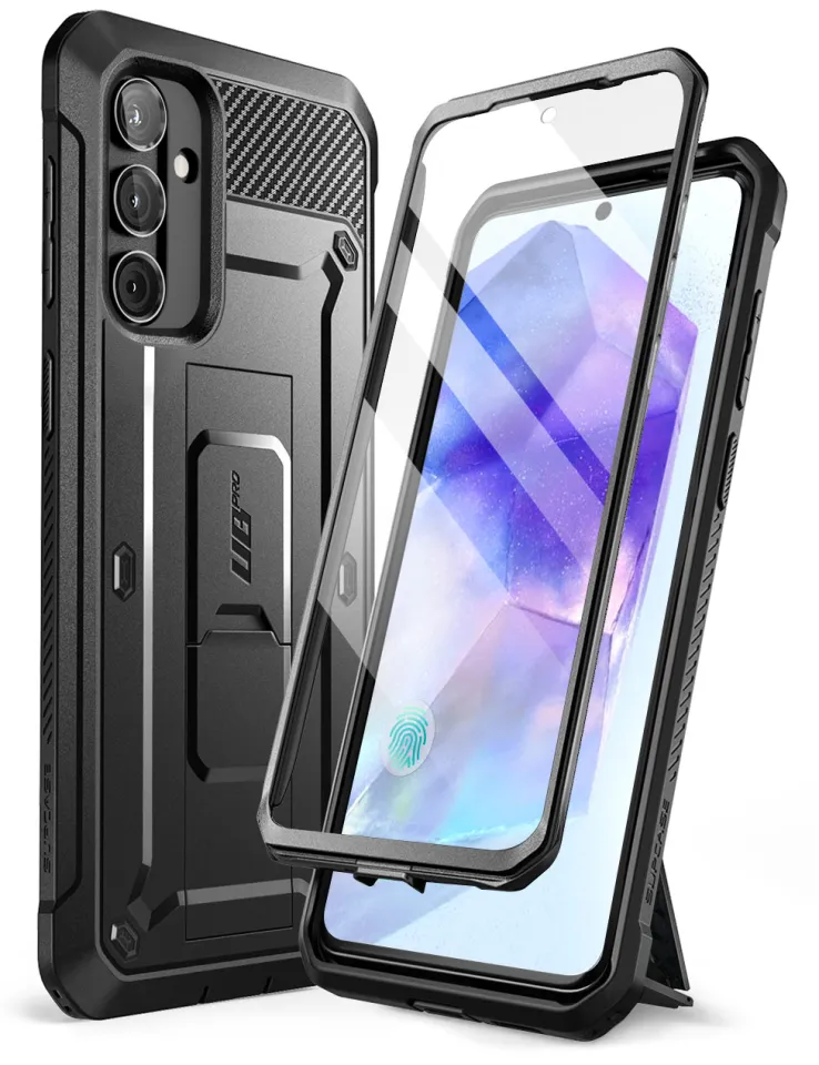SUPCASE Unicorn Beetle Pro Case for Samsung Galaxy A55 5G, Full Body Heavy  Duty Rugged Case with Built in Screen Protector Kickstand Belt Clip
