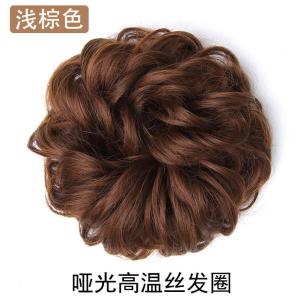 Natural Curly Hair Extension Hair Bun Wig With Claw Clip Ponytail Updo Hairpiece for Women Hair Accessories