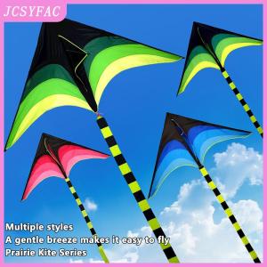 JCSYFAC Kite Prairie Kite 1.2m Easy To Fly Adult Children Kite Triangle Kite Breeze Easy To Install