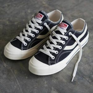 sepatu sekolah Ventela Public Low Black Natural (GRADE PREMIUM)