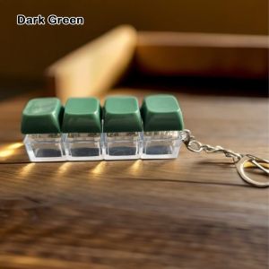 OKDEALS ของเล่นคีย์แคป DIY ของเล่นฟิดเจ็ตคีย์บอร์ด บรรเทาความเครียด ปุ่มนิ้ว ปุ่มกดนิ้ว ใหม่ พร้อมพวงกุญแจ คีย์บอร์ดพวงกุญแจ ผู้ใหญ่