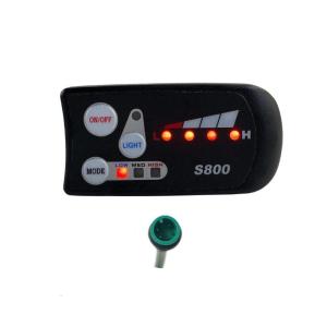 Electric Bike LED LCD Instrument Panel S800 Display Meter 36v/48v Waterproof Connector 5Pin