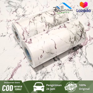 (B88) BORDER LIST WALLPAPER STICKER MARMER 2.5CM X 10M STIKER DEKORASI DINDING TEMBOK