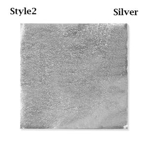 BETTERFORM 100 pcs Metal Embossing Sewing Wedding Party Supplies Tin Food Gilded Decoration Aluminum Foil Wrapping Paper Candy Chocolate Package Paper