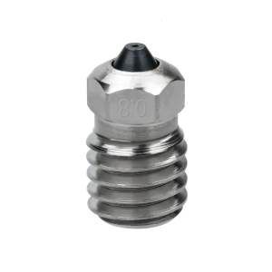 Bimetallic Hardened Steel Nozzle High Heat Conductivity For Lab X1/P1 3D Printers 0.2/0.4/0.6/0.8mm Nozzles 1PC