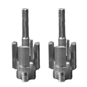 2Pieces Electric Drill Compatible Pipe Threading Attachments Internal & External Pipe Threader Cutter For Hole Cutting
