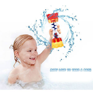 Submarine Spray Station Bath Kids Toy Hand Shower Operated Water Pump Shower Water Whirly Wand Cup Beach Toy