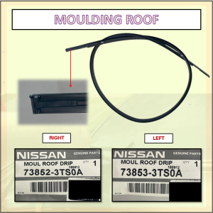 💫MALAYSIA READY STOCK💫 NISSAN TEANNA L33 2014 ROOF MOULDING LINING RUBBER OUTER STRIP WINDOW GETAH LUAR BUMBUNG