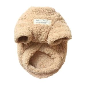 WININ Đồ nhồi bông Áo len cho chó Mùa đông ấm áp Mềm mại Quần áo cho chó Đồ dùng cho chó Áo khoác cho chó con dành cho chó nhỏ