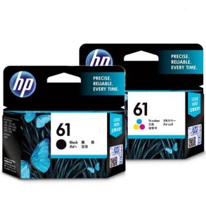 หมึกอิงค์เจ็ท HP 61 BK (CH561WA) / HP 61 CO (CH562WA) ของเเท้100%