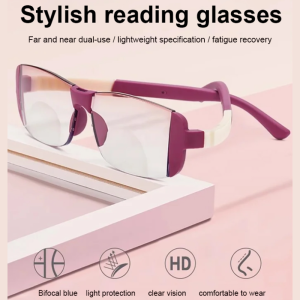 🔥🔥【 智能变焦变色老花镜】Intelligent zoom presbyopia antiblue light lenses/Smart Zoom Color-Changing Reading Glasses