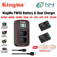 SmallRig NP-FW50 Camera Battery Charger for Sony ZV-E10 A6400 A7S A7R A7  II-4081 