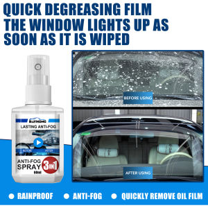 Googeer Anti fog agent Waterproof Rainproof Anti-fog Agent Glass Hydrophobic nano Coating spray For Car Windscreen Bathroom Glass Mobile Screen