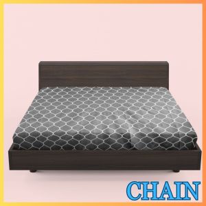 Sarung Kasur Busa Resleting Motif Minimalis Sprei Resleting Tebal 20cm