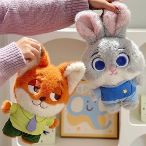 Zootopia Anime Plush Toys Kawaii Judy Nick Plush Soft Stuffed Animals Doll Plushie Pillow Xmas Gift Decor