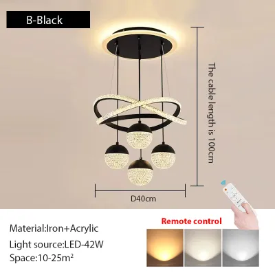 2023 new chandelier for living room LED ceiling lamp room light dinning room lamp bedroom chandelier