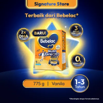 [BARU] Bebelac 1+ (1-3 Tahun) Vanila 775gr Susu Pertumbuhan Bubuk