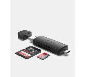 Vention Card Reader Micro SD TF Card USB A Type C Memory Card Adapter