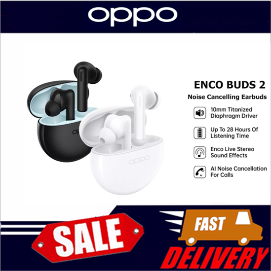 OPPO ENCO Buds2/AIR 2i Wireless Earbuds Bluetooth 5.2 AI Noise ...