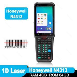 Soonpos Handheld PDA 1D 2D QR Honeywell Barcode Scanner Android 13 4GB/64GB NFC WiFi BT 4G GPS Bar Code Data Collector Terminal With Waist Belt octa core 2.0Ghz