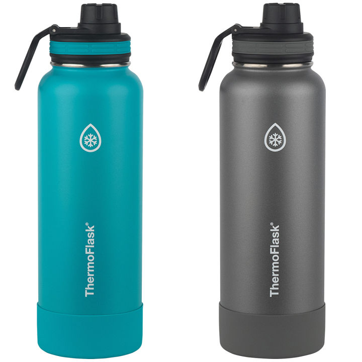 ThermoFlask DoubleWall Vacuum Insulated Stainless Steel Water