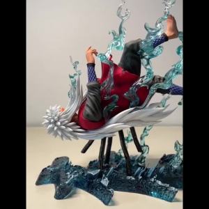 Naruto Jiraiya Underwater Dying Scene GK Action Figure 25cm PVC Collection Tale of the Gallant Jiraiya Figures Statue Model Toys