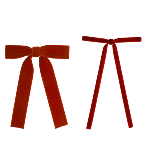 12/24pcs mềm mượt vải Bowknot trang trí cây giáng sinh cho Phía Trước Vòng hoa treo cửa mantels phông nền đám cưới trang trí