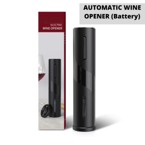 Automatic Wine Bottle Opener Kit Electric Corkscrew Gift Set