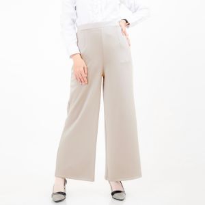 New Kulot Felicia High Waist Long Ukuran Jumbo Celana Kulot Wanita Celana Kulot Bahan Scuba Premium