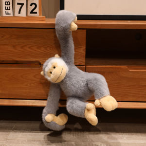 Cartoon Long Arm Monkey Plush Doll Monkey Toy Lovely Monkey Dolls Stuffed Soft Animal Home Decor Gift For Kids h260825