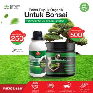 Paket Pupuk Organik untuk Bonsai - Perawatan Tanah & Tanaman