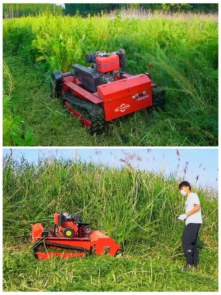 Lawn mower fruit tea garden remote control weeder multi-functional